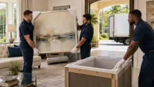 White Glove Moving Kissimmee Vs Standard Movers for Art